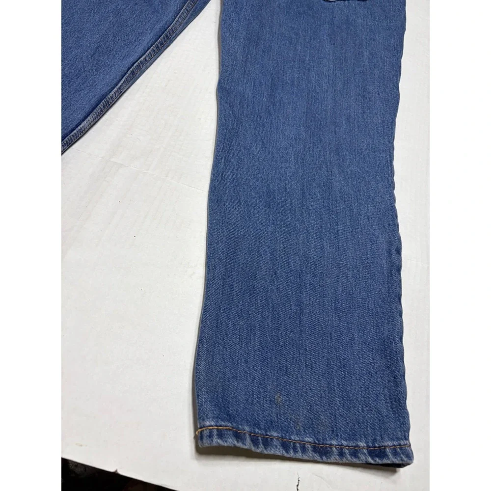 Levi 550 Relaxed Fit Tapered Leg Mens Blue Jeans W38 L29 Medium Wash Denim